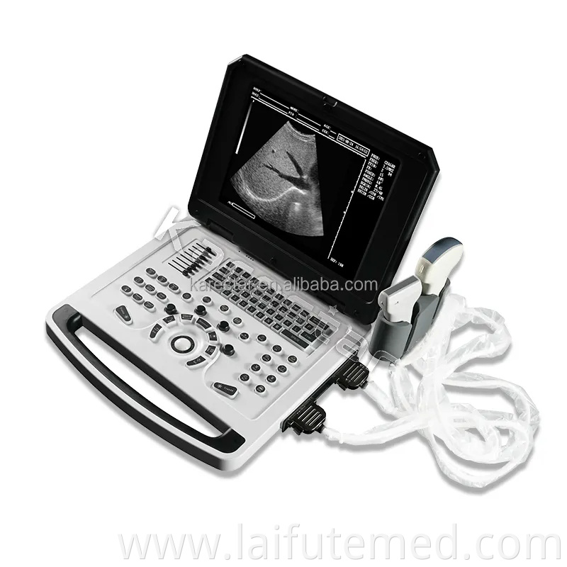 Veterinary Digital Ultrasonic Diagnostic Imaging System Portable Laptop B/W Handheld Ultrasound